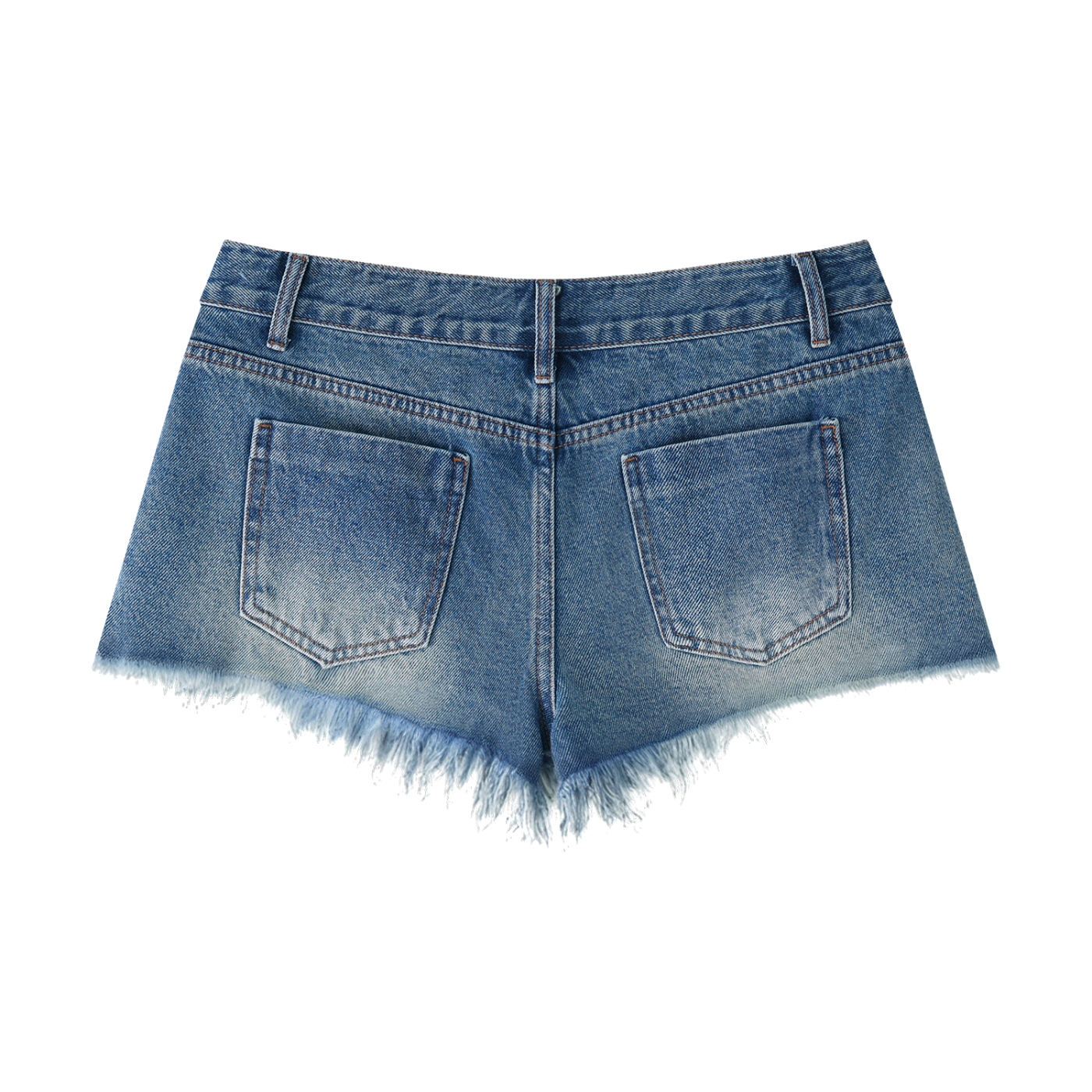 L7 Washed Denim Shorts