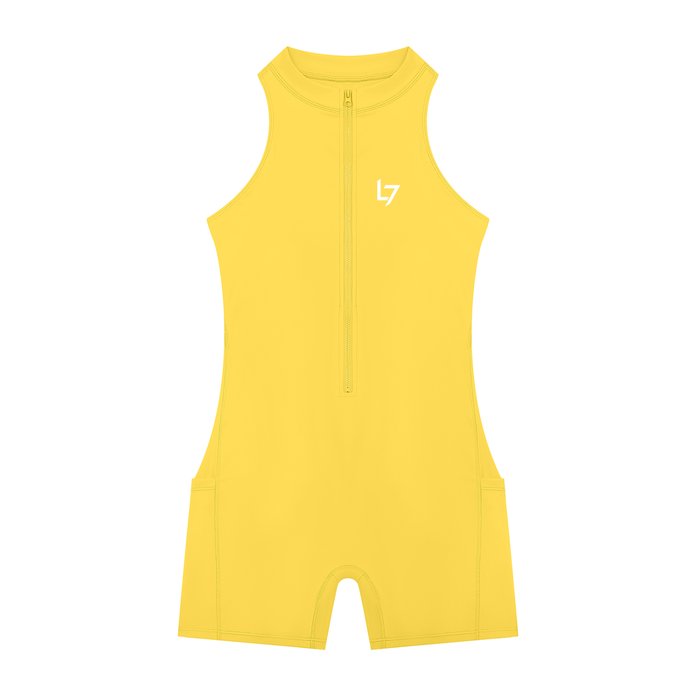 Women’s Quarter-Zip Yoga Romper