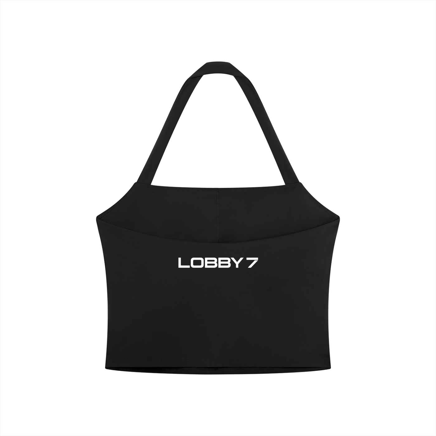 Women's Halter Crop Sports Bra