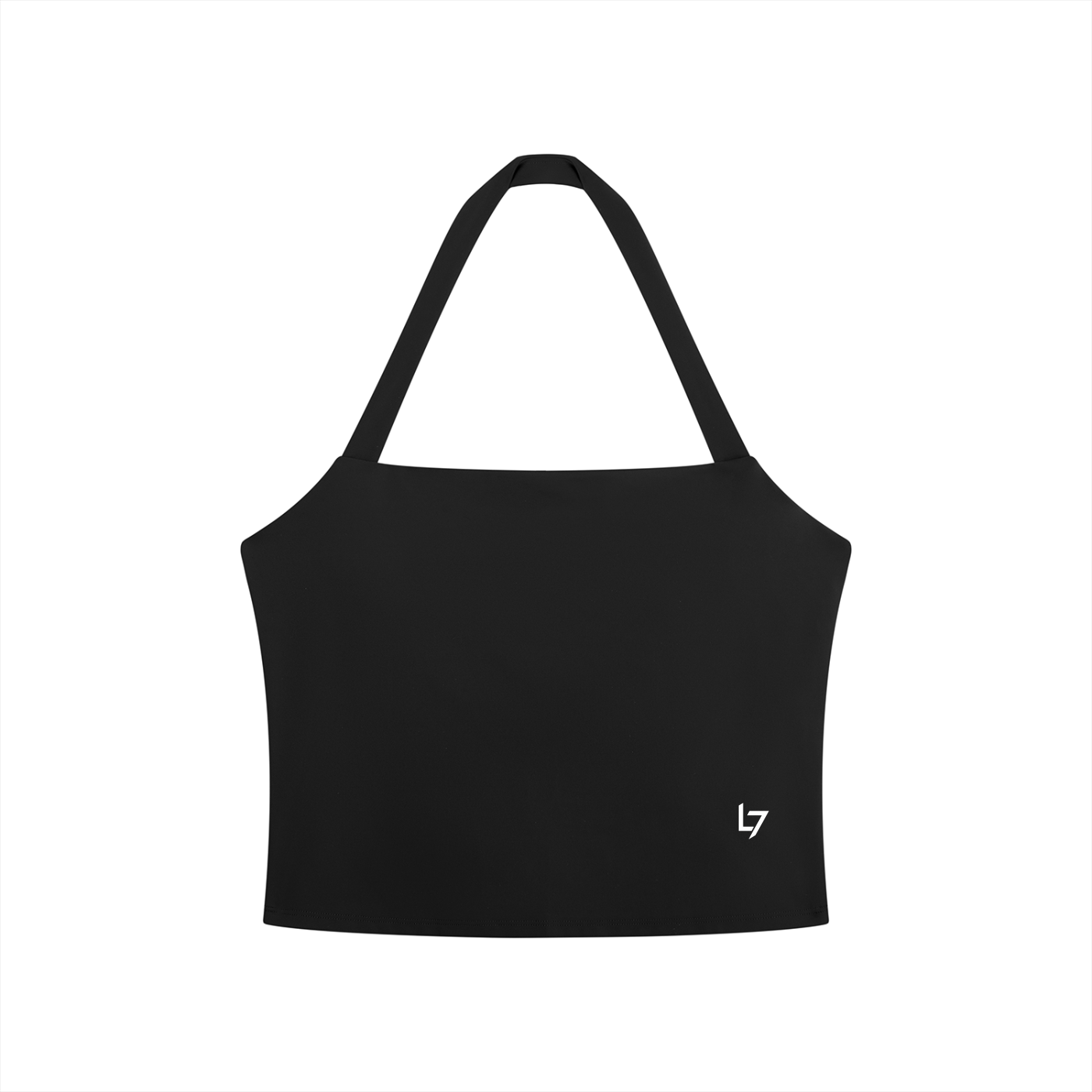 Women's Halter Crop Sports Bra