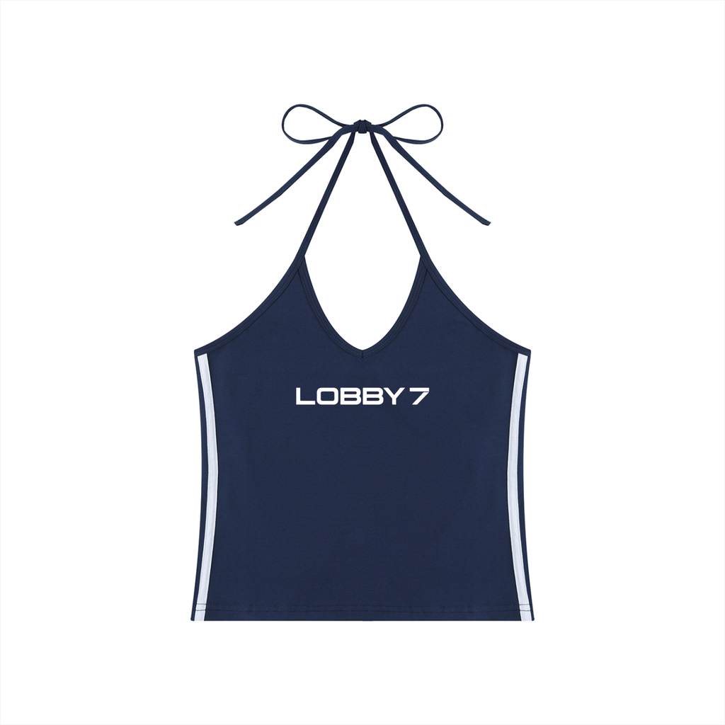 Halter Crop Tank Top