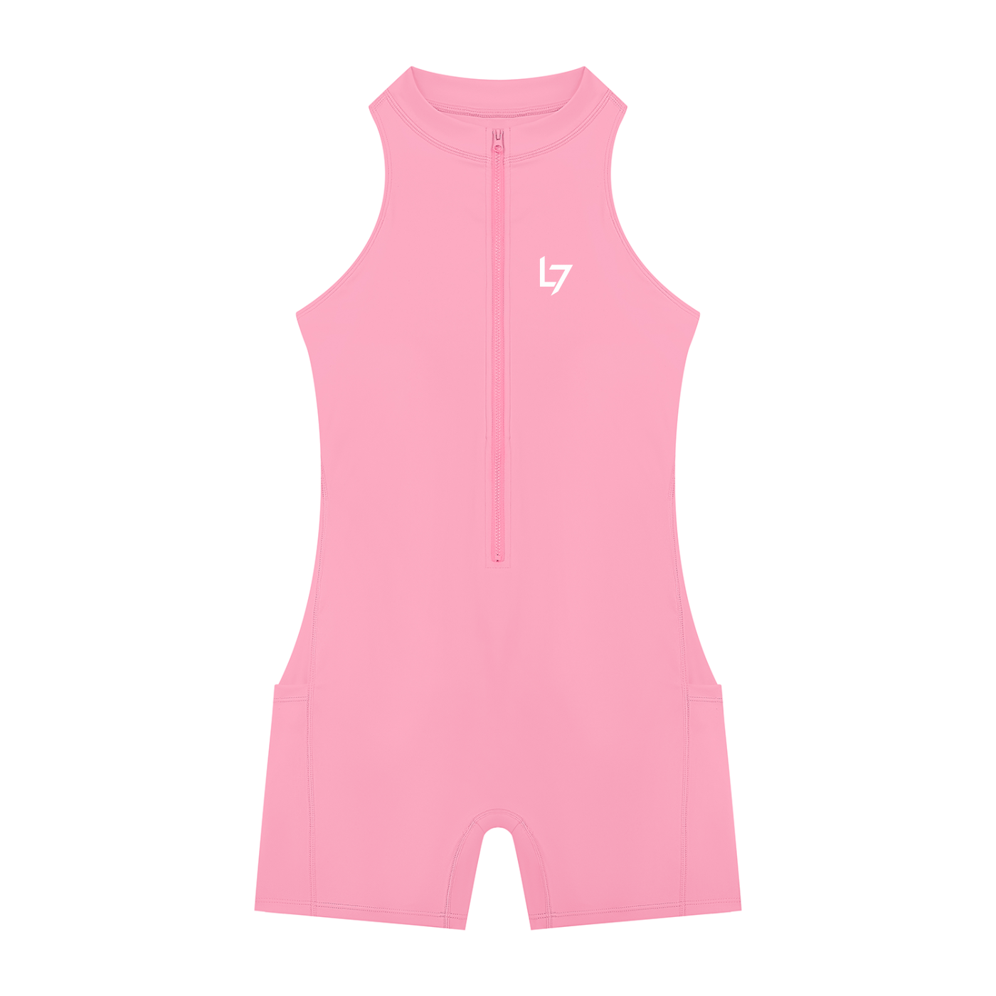 Women’s Quarter-Zip Yoga Romper