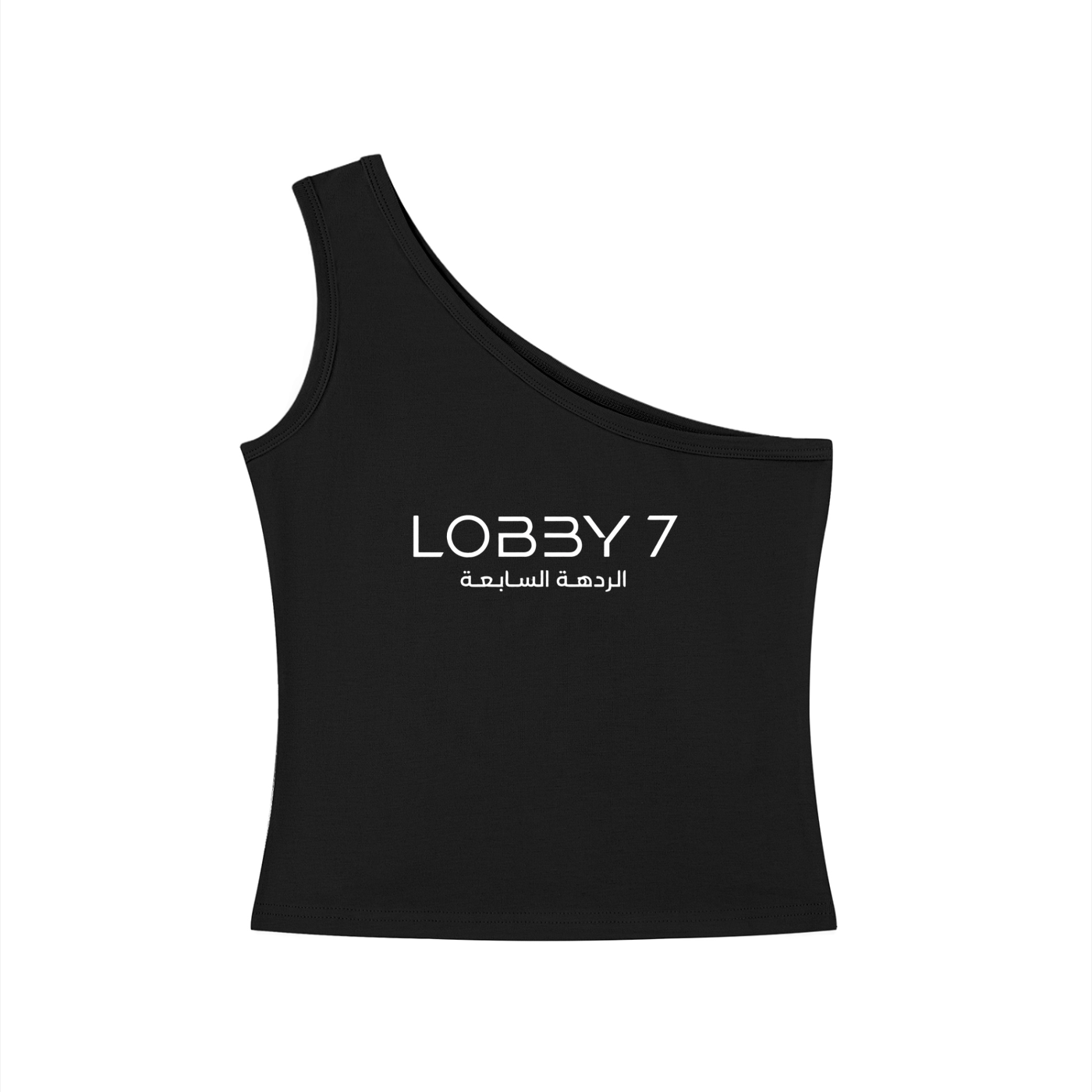 One-Shoulder Crop T-Shirt