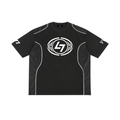 Contrast Piped Panel T-Shirt