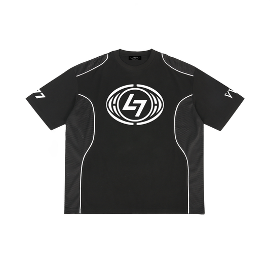 Contrast Piped Panel T-Shirt