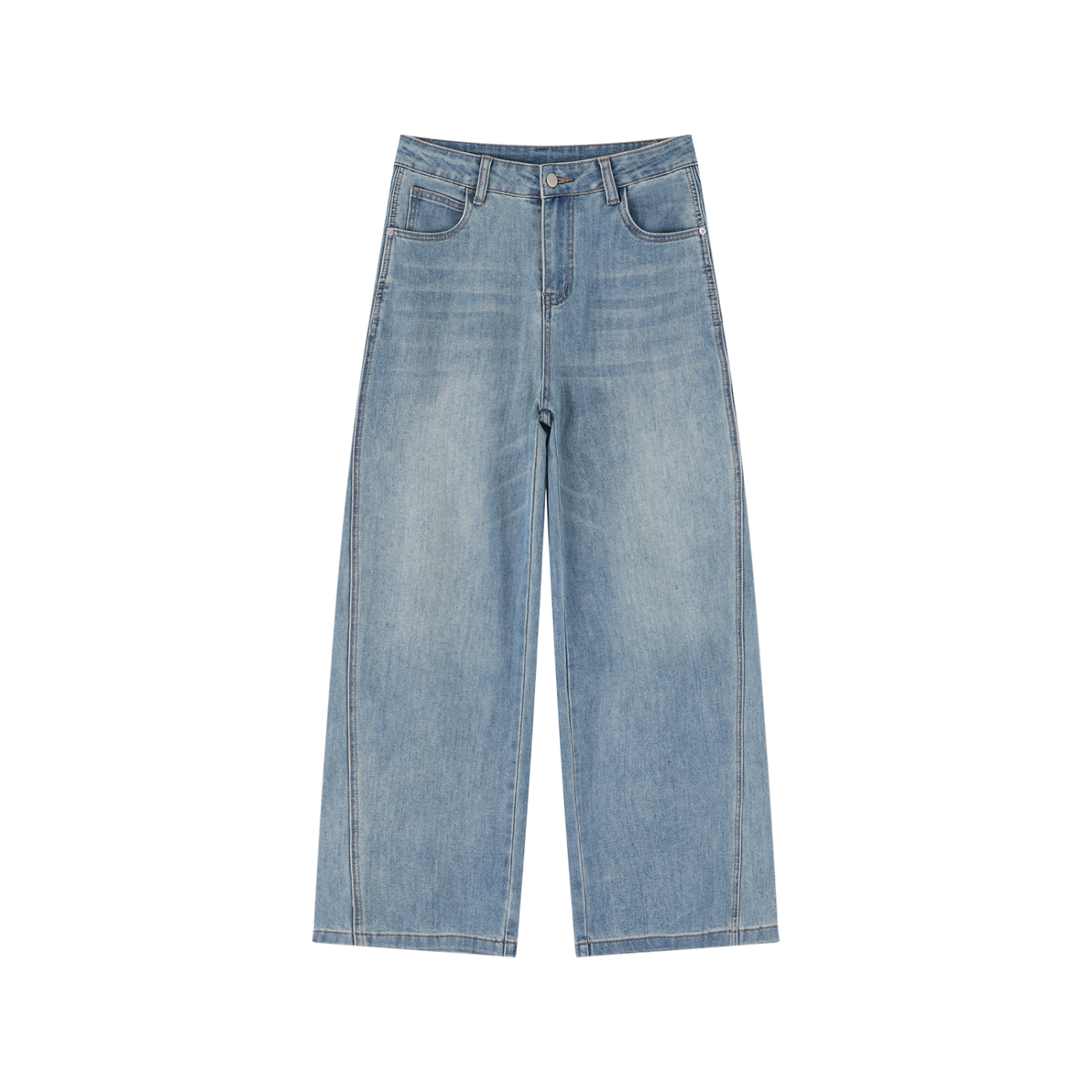 High Rise Wide Leg Jeans