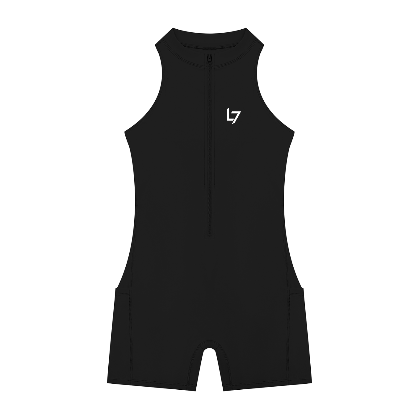 Women’s Quarter-Zip Yoga Romper
