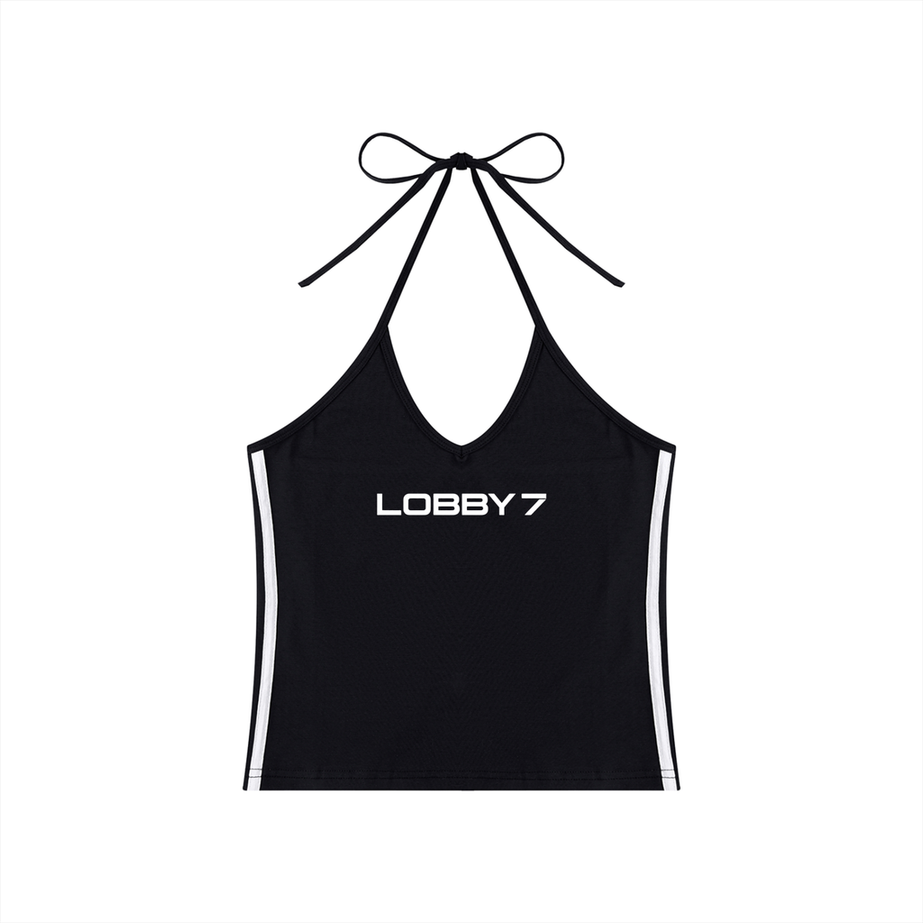 Halter Crop Tank Top