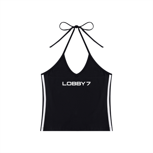 Halter Crop Tank Top
