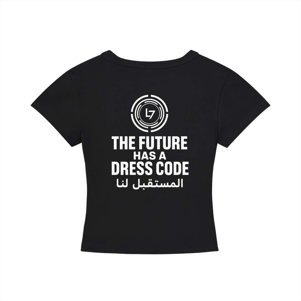 Dress Code Cropped T-Shirt
